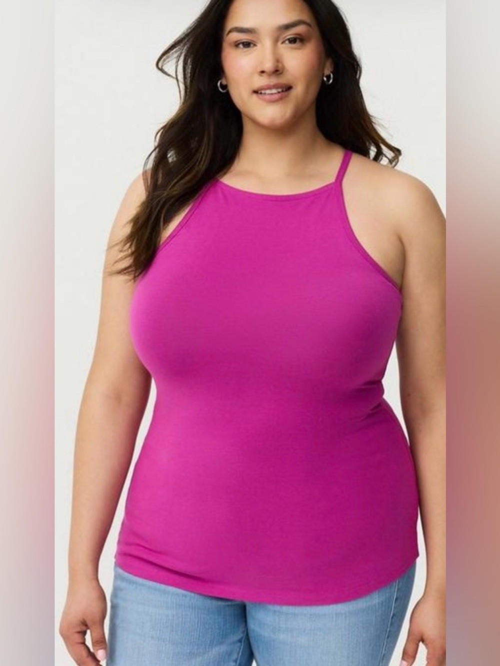Torrid Size 5(5X)(28) Foxy High Square Neck Ruched Cami New In Package